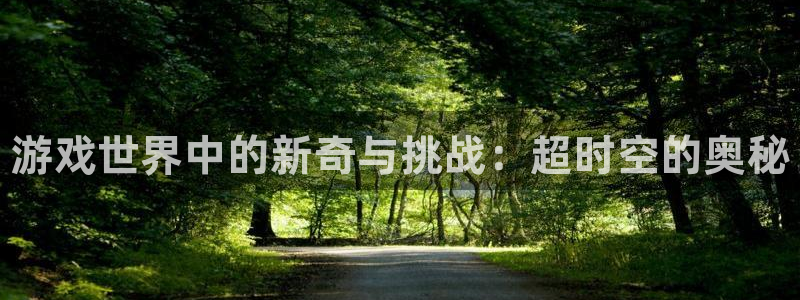 优贝娱乐官方登录网址：游戏世界中的新奇与挑战：超时空的奥秘